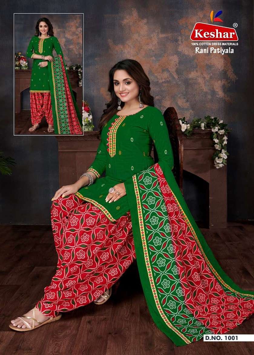 Kesar Rani Patiyala Vol-1 – Dress Material