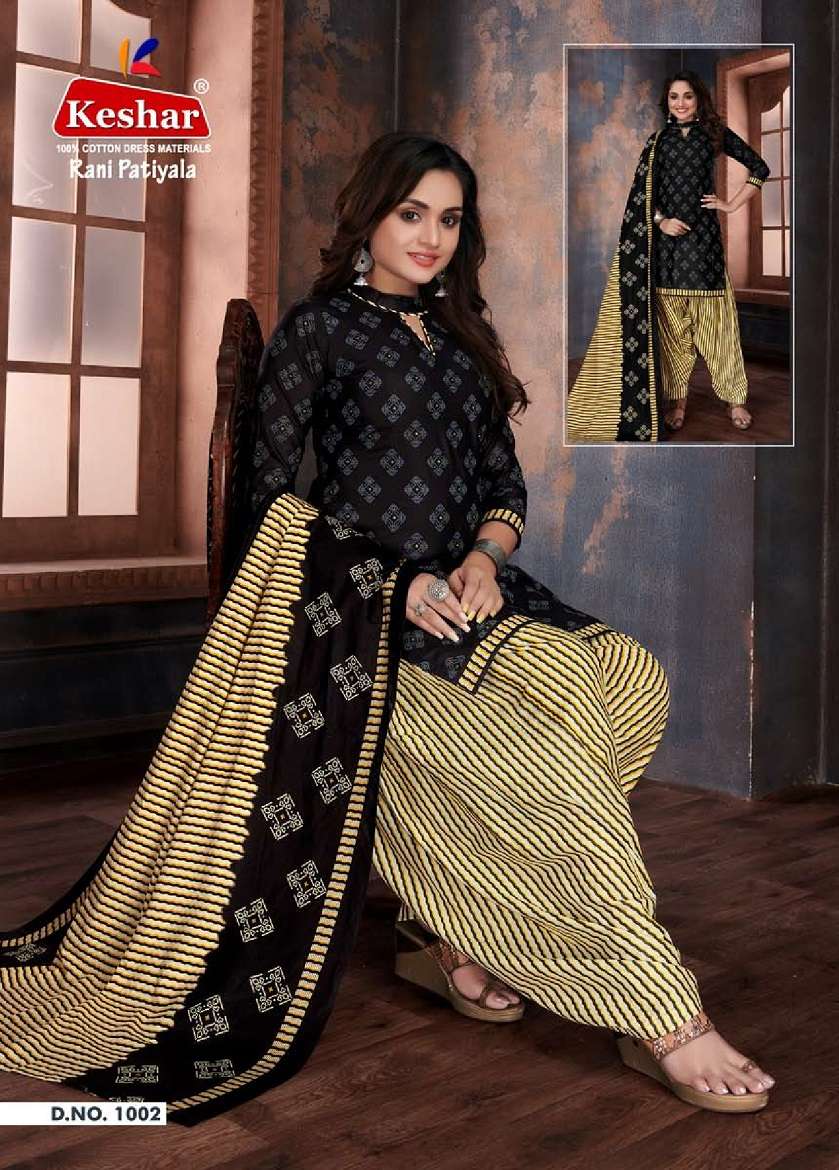 Kesar Rani Patiyala Vol-1 – Dress Material