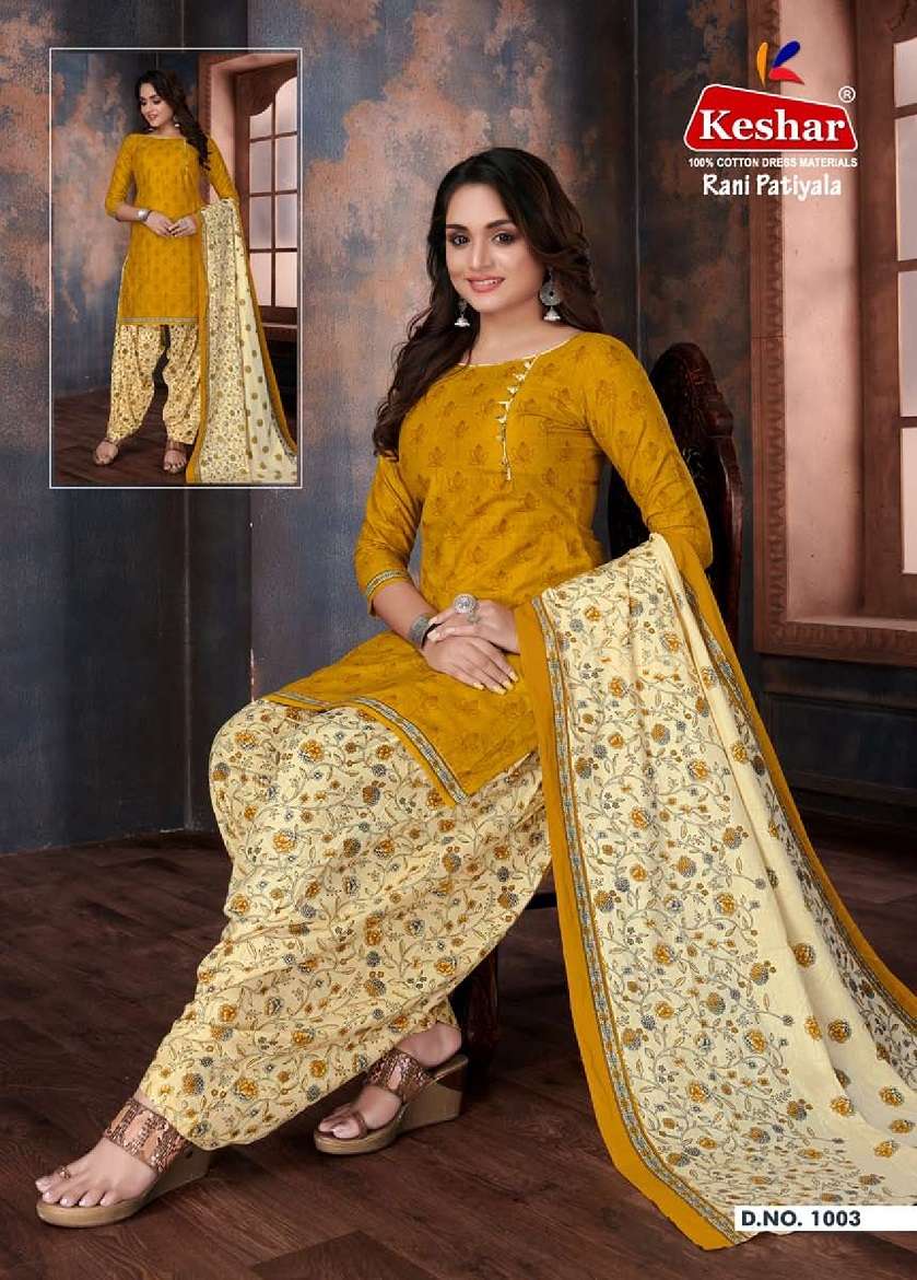Kesar Rani Patiyala Vol-1 – Dress Material