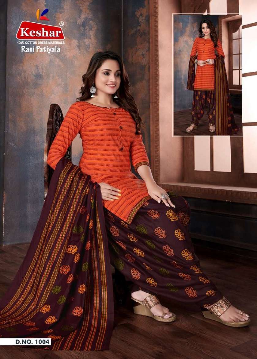 Kesar Rani Patiyala Vol-1 – Dress Material
