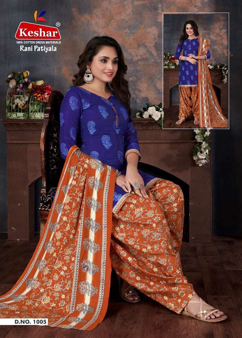 Kesar Rani Patiyala Vol-1 – Dress Material