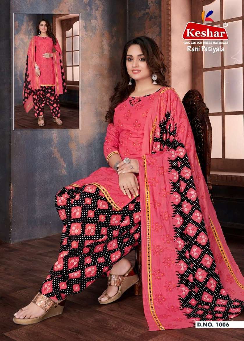 Kesar Rani Patiyala Vol-1 – Dress Material