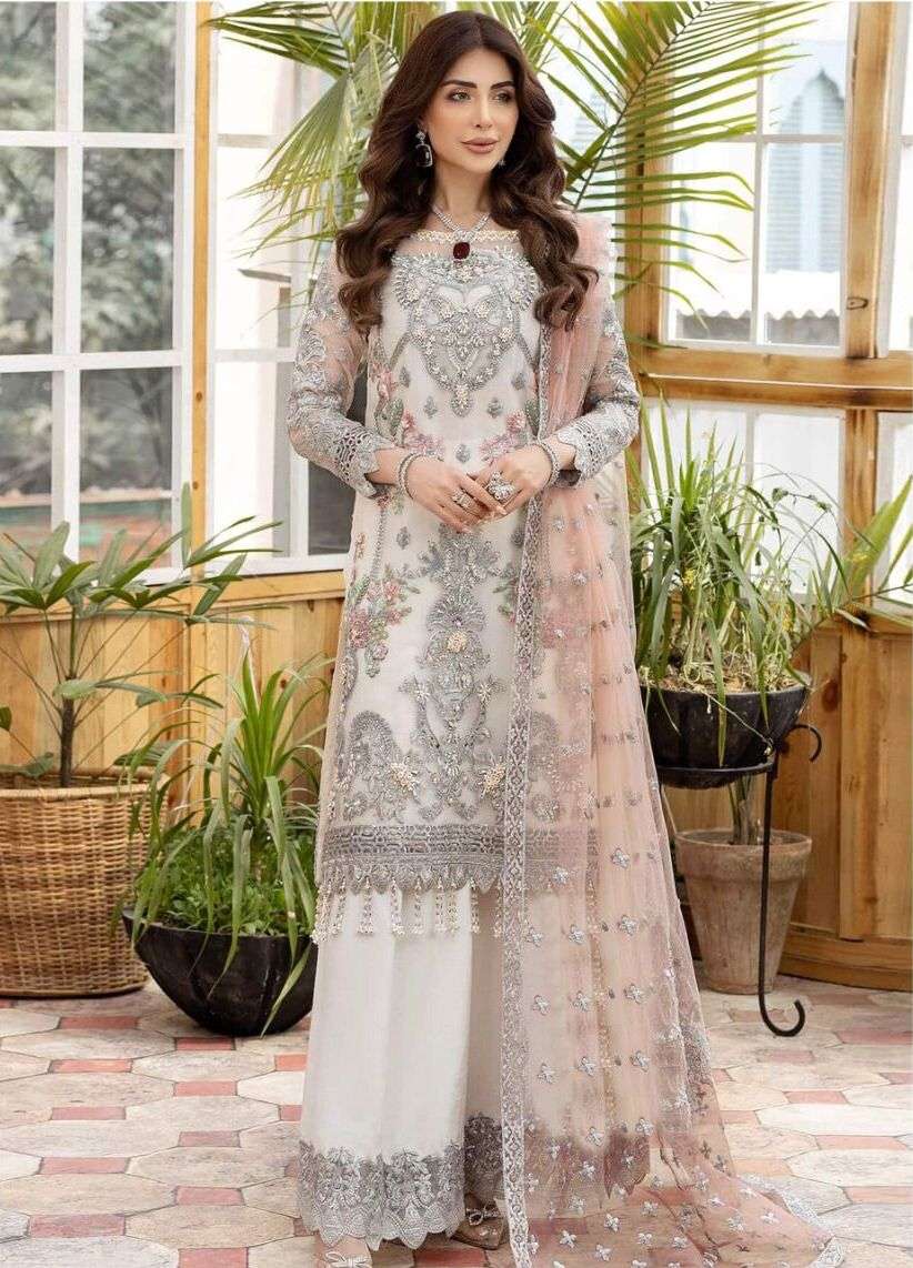 KF - 149 Embroidery Work Pakistani Suites Wholesale catalog 