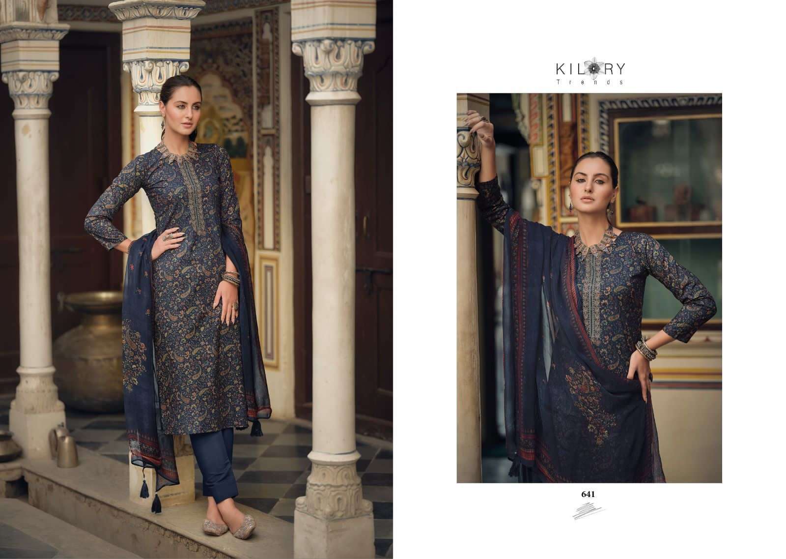 KILORY TRENDZ TESORO PURE LAWN COTTON Salwar Kameez Wholesale catalog