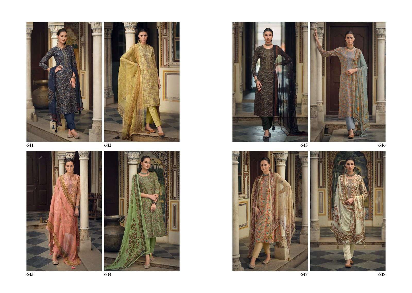 KILORY TRENDZ TESORO PURE LAWN COTTON Salwar Kameez Wholesale catalog