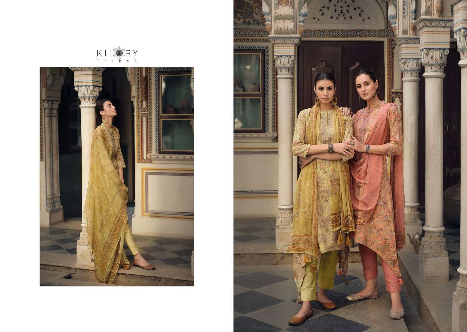 KILORY TRENDZ TESORO PURE LAWN COTTON Salwar Kameez Wholesale catalog