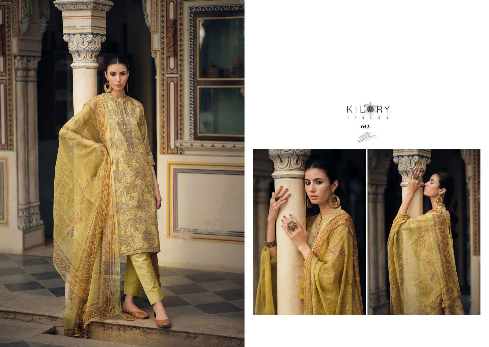 KILORY TRENDZ TESORO PURE LAWN COTTON Salwar Kameez Wholesale catalog