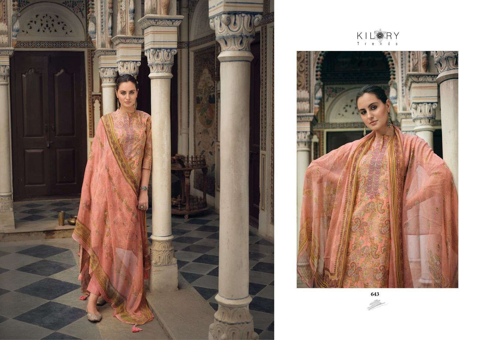 KILORY TRENDZ TESORO PURE LAWN COTTON Salwar Kameez Wholesale catalog