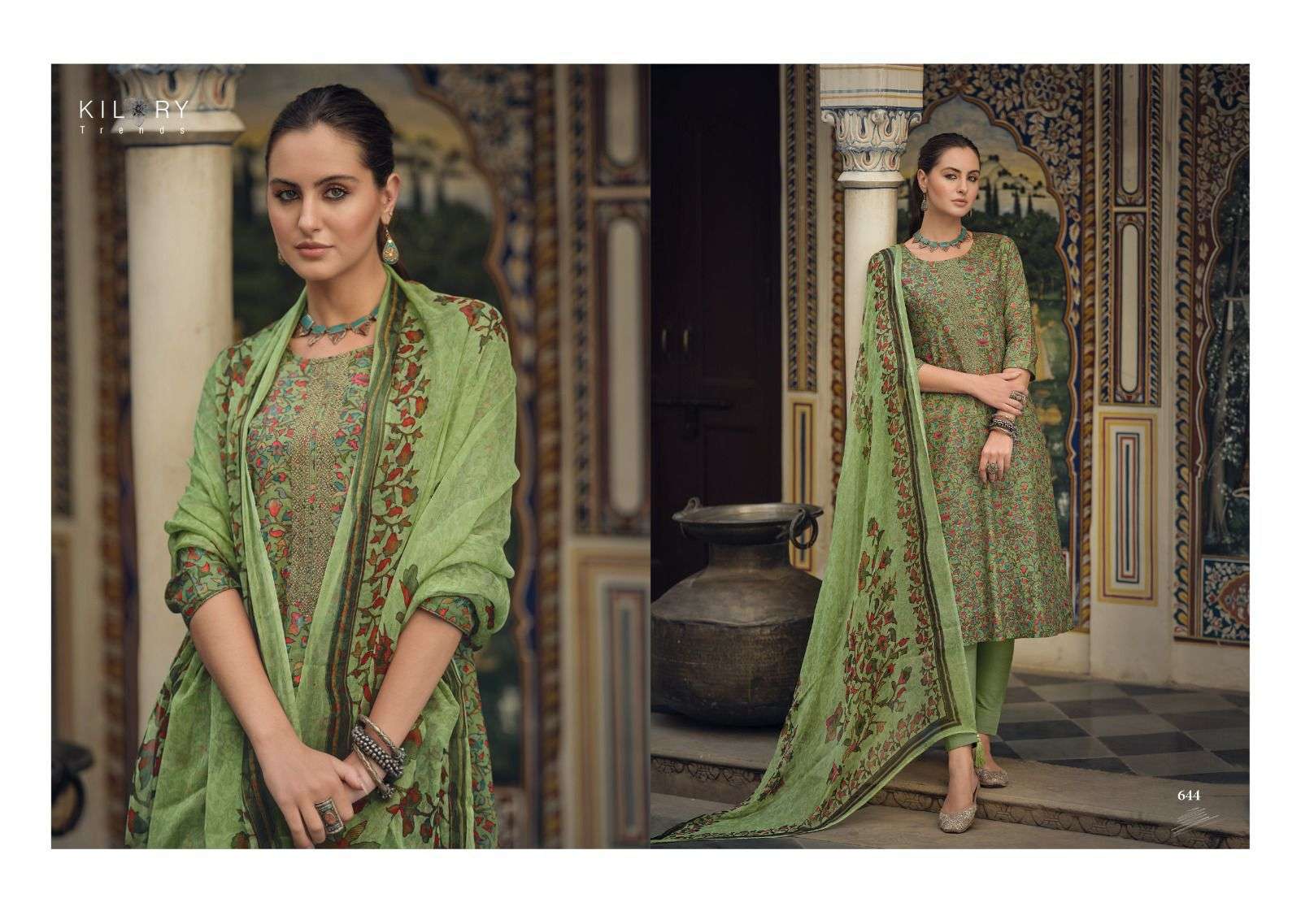 KILORY TRENDZ TESORO PURE LAWN COTTON Salwar Kameez Wholesale catalog