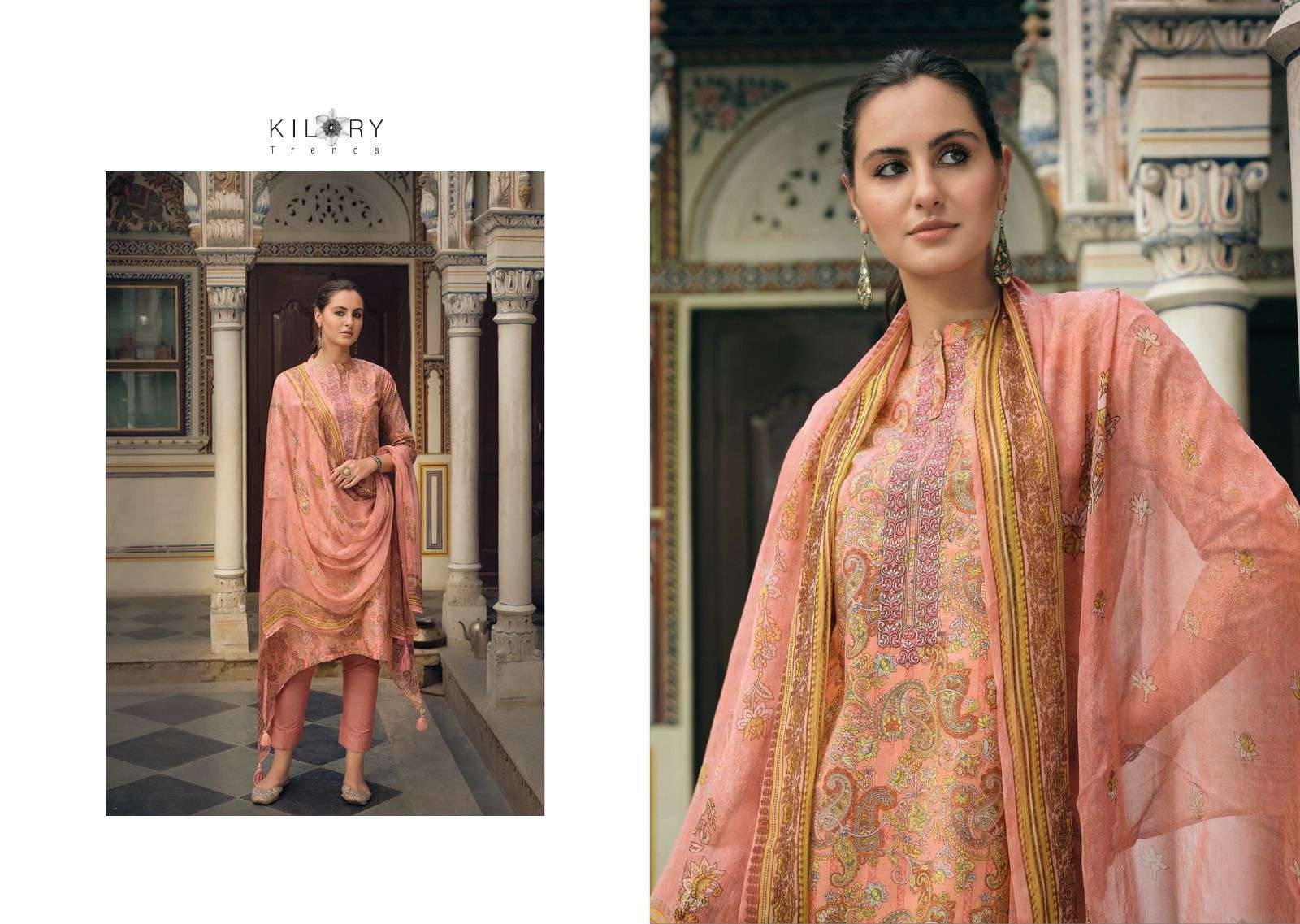 KILORY TRENDZ TESORO PURE LAWN COTTON Salwar Kameez Wholesale catalog