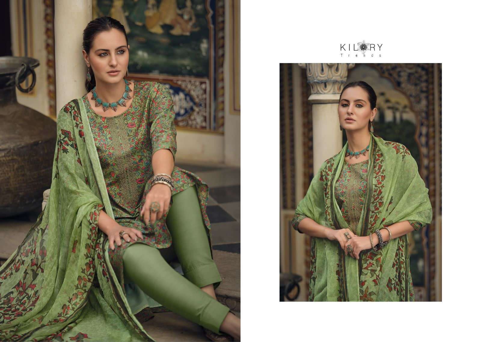 KILORY TRENDZ TESORO PURE LAWN COTTON Salwar Kameez Wholesale catalog