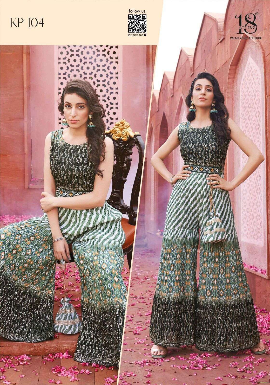 KITTY-PARTY INDO-WESTERN JUMPSUITS KURTI WHOLESALE CATALOG