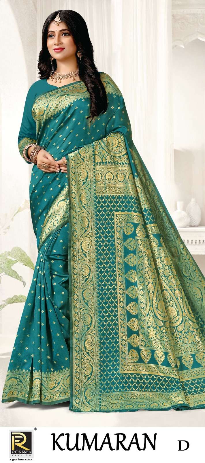 KUMARAN  BY RONISHA SAREE SILK FABRICS SUPER HIT COLLECTION 