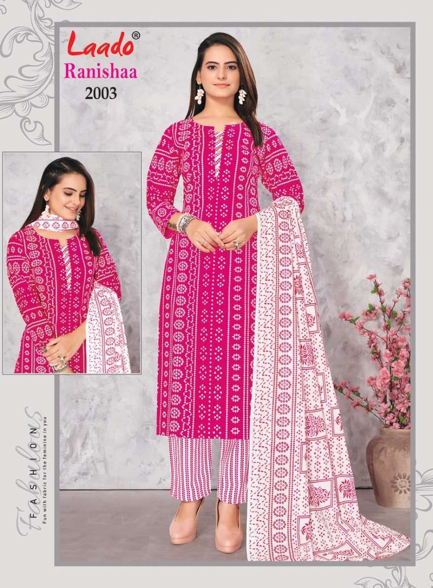 Laado Ranishaa Vol-2 – Kurti Pant With Dupatta