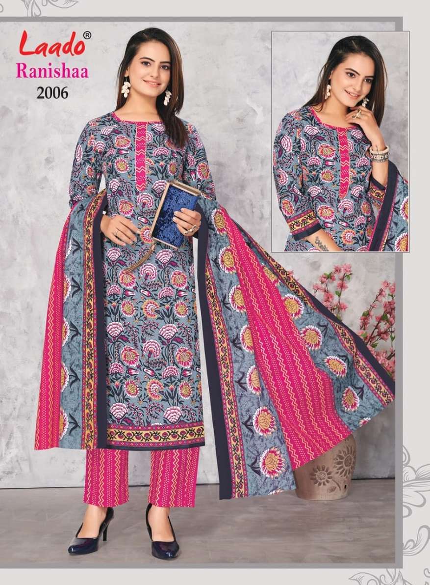 Laado Ranishaa Vol-2 – Kurti Pant With Dupatta