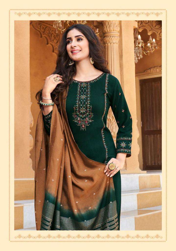 ladies flavour aarohi vol 7 chinon kurti wholesale catalog 4 2023 07 17 10 45 05