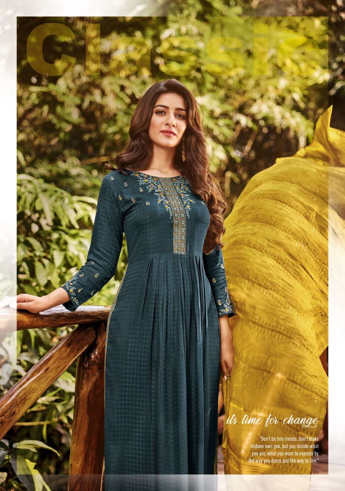  Ladies Flavour Surabhi Kurti Wholesale catalog