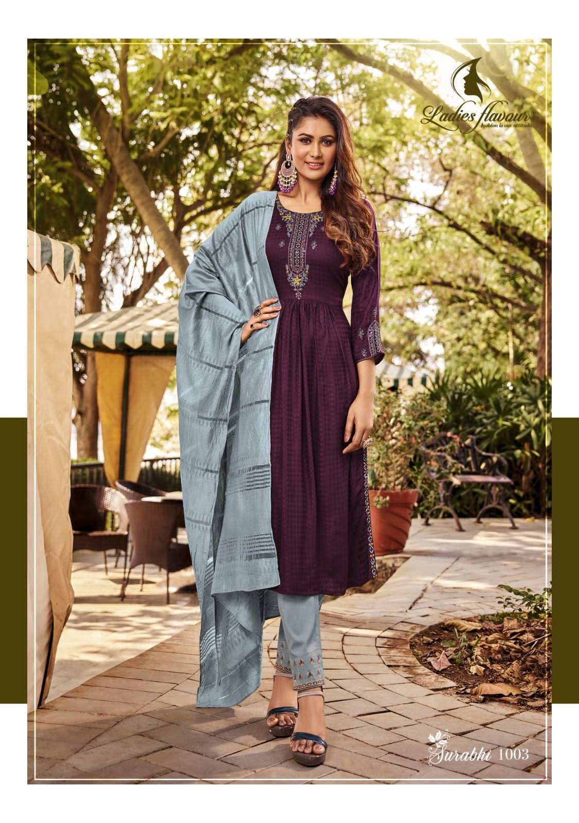  Ladies Flavour Surabhi Kurti Wholesale catalog
