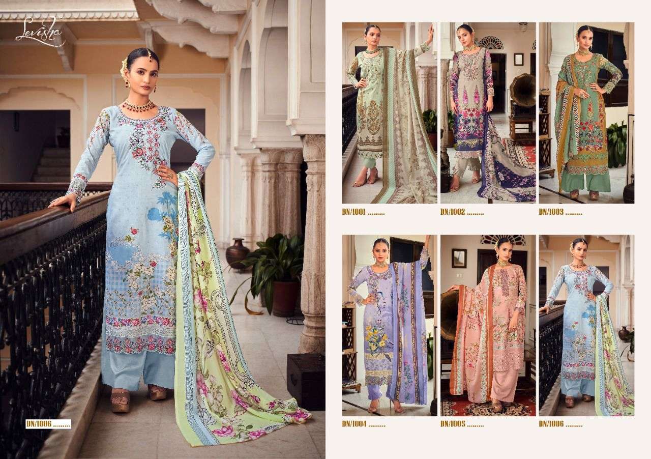 Levisha MAHEFUZ Cotton Pakistani Print Wholesale catalog