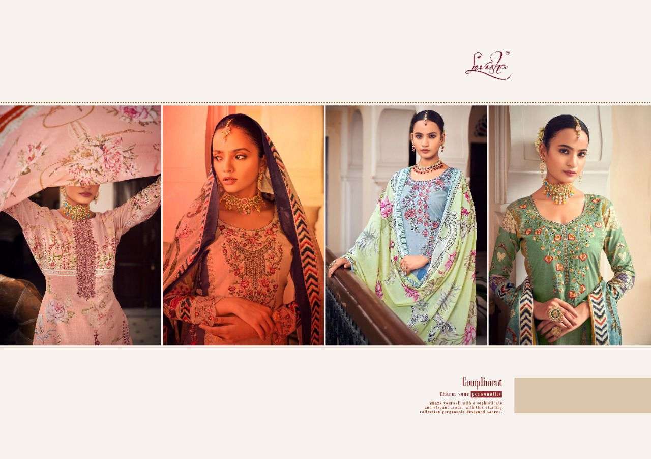 Levisha MAHEFUZ Cotton Pakistani Print Wholesale catalog