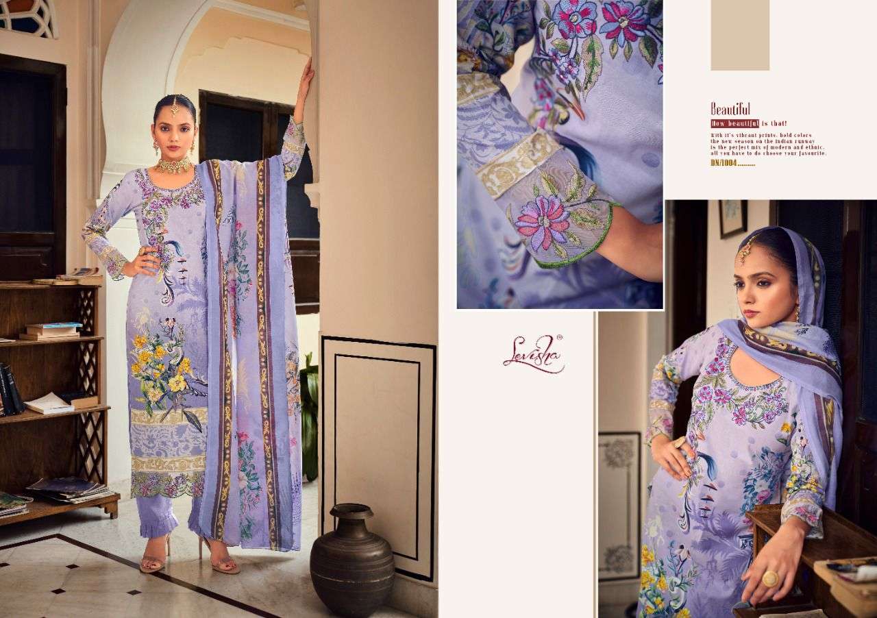 Levisha MAHEFUZ Cotton Pakistani Print Wholesale catalog