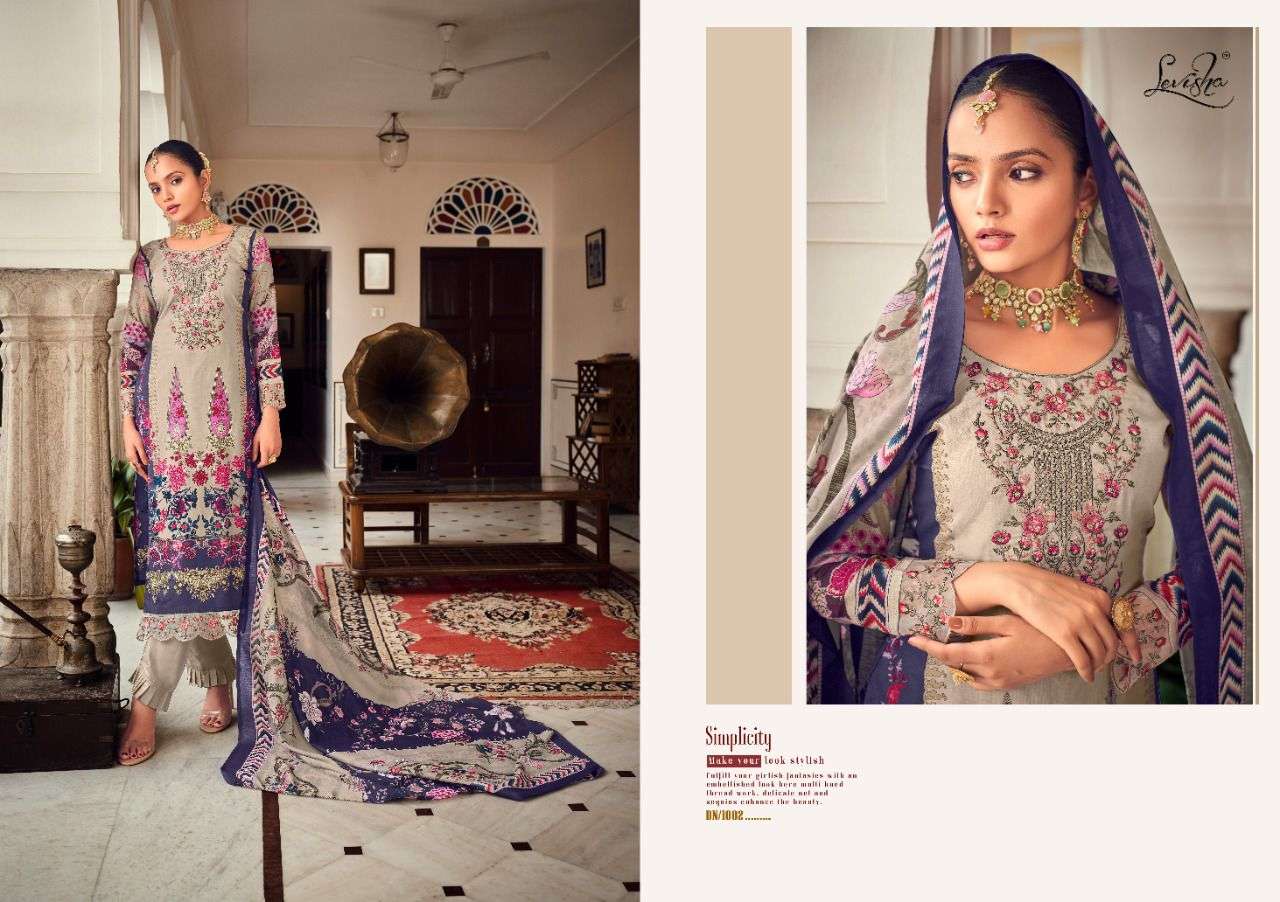 Levisha MAHEFUZ Cotton Pakistani Print Wholesale catalog
