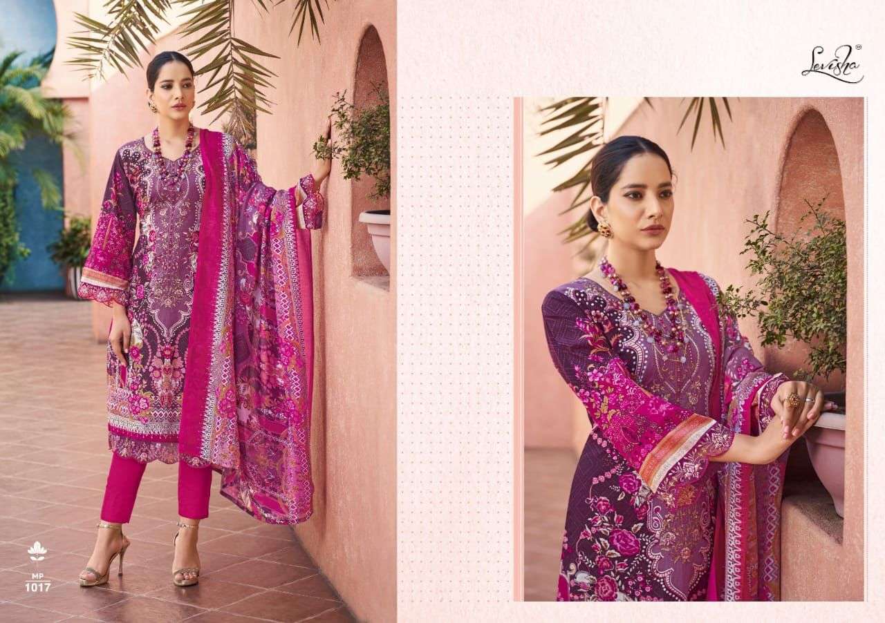 Levisha MAHEFUZ VOL-3 Designer Dress Materials Wholesale catalog