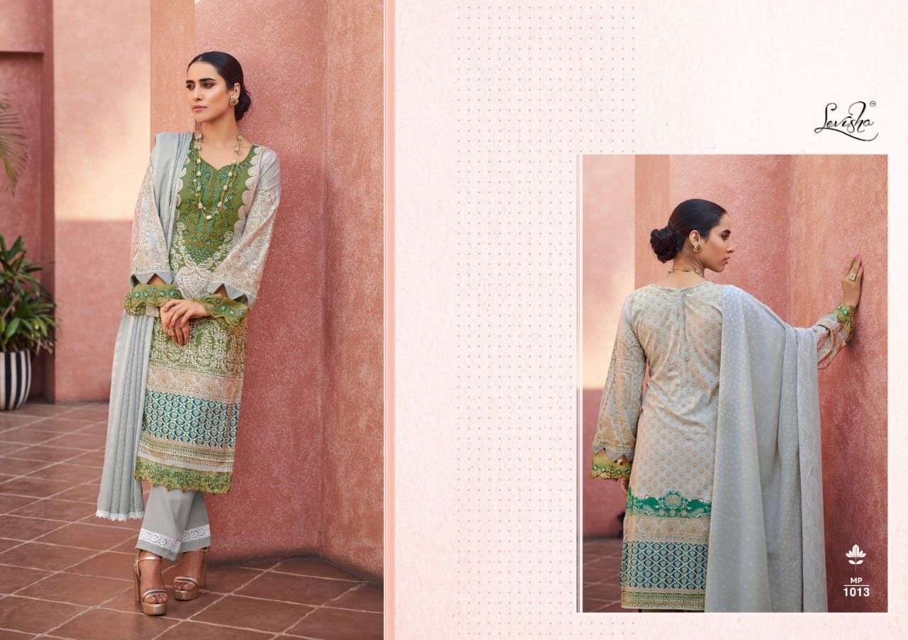 Levisha MAHEFUZ VOL-3 Designer Dress Materials Wholesale catalog
