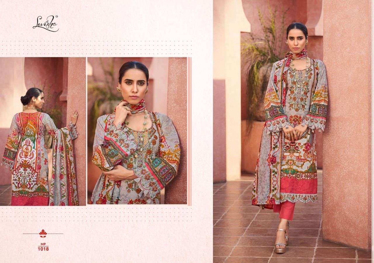 Levisha MAHEFUZ VOL-3 Designer Dress Materials Wholesale catalog