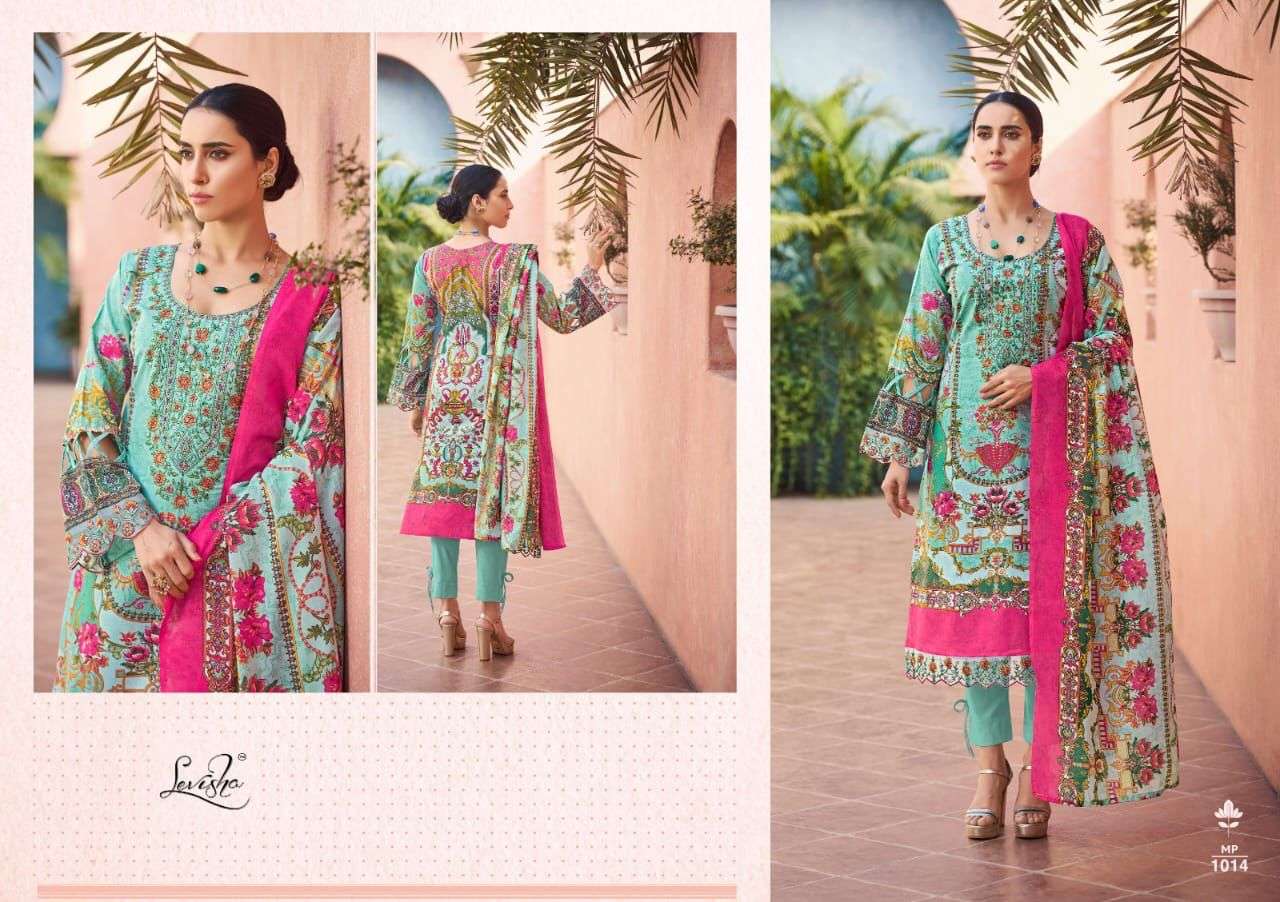 Levisha MAHEFUZ VOL-3 Designer Dress Materials Wholesale catalog