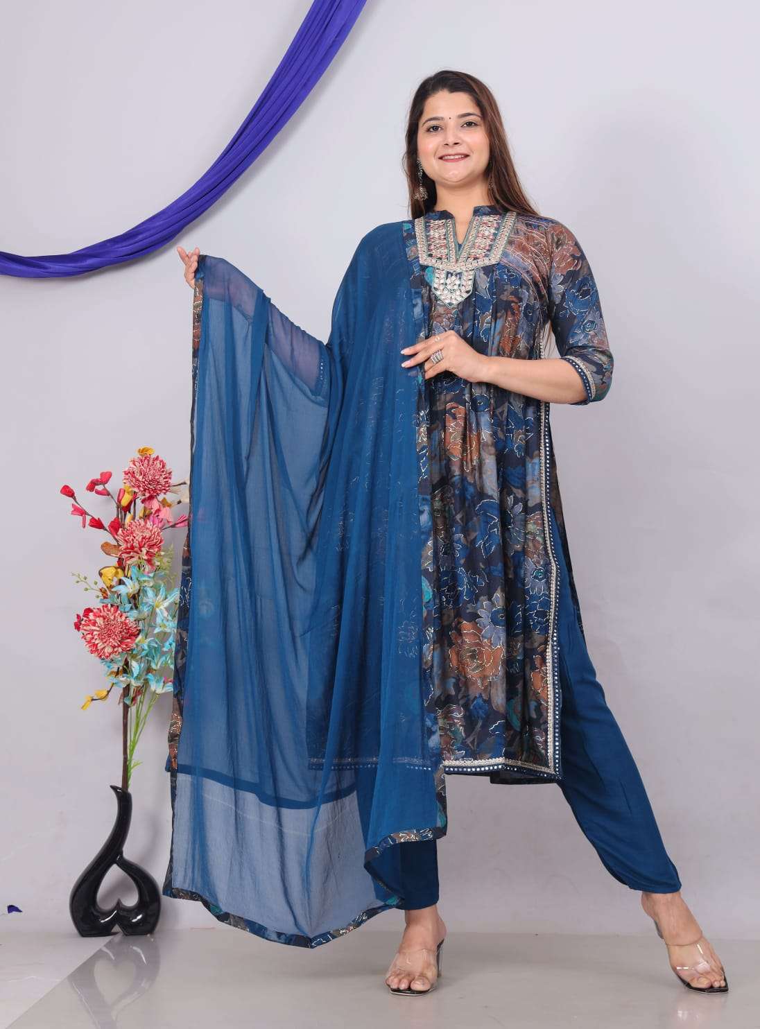 LEYMENS vol - 1 Alia Cut Muslin Kurti Wholesale catalog