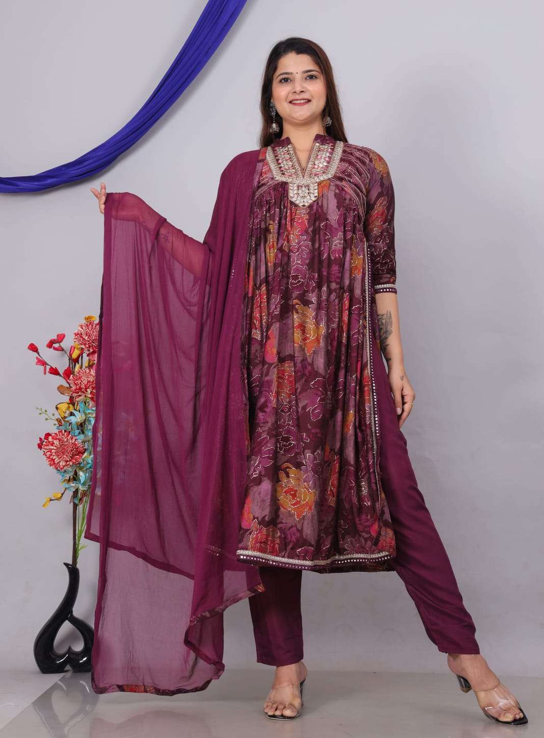 LEYMENS vol - 2 Alia Cut Muslin Kurti Wholesale catalog