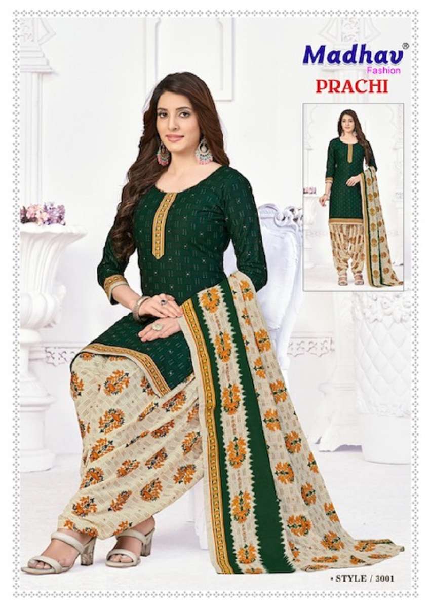 Madhav Prachi Vol-3 -Dress Material -  Wholesale Catalog