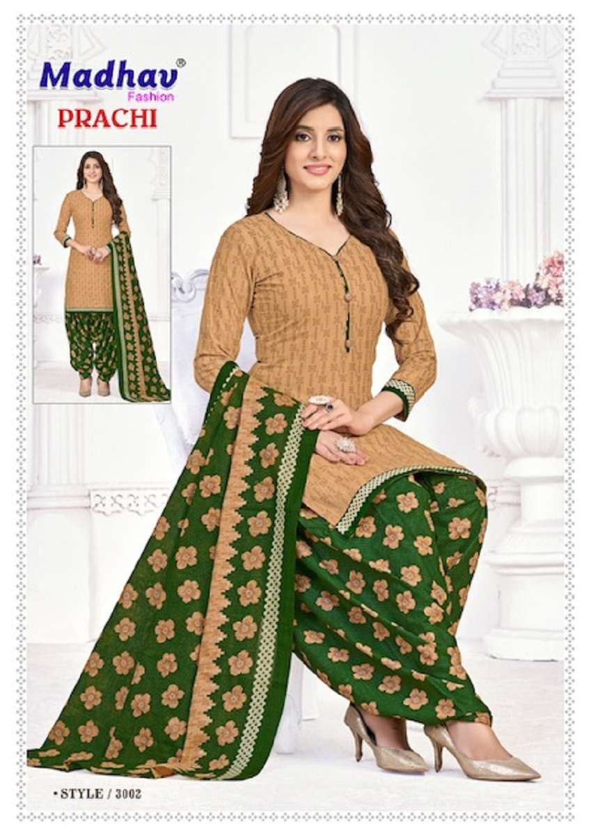 Madhav Prachi Vol-3 -Dress Material -  Wholesale Catalog