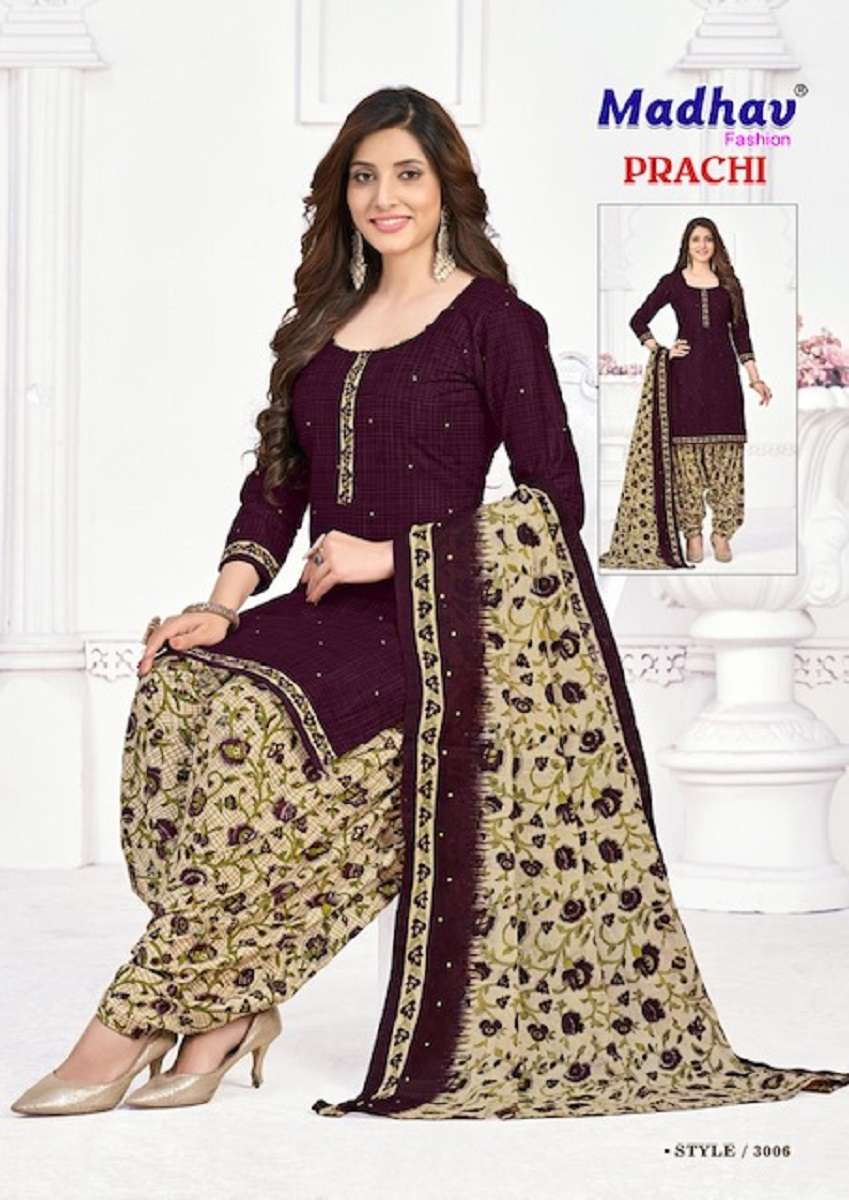 Madhav Prachi Vol-3 -Dress Material -  Wholesale Catalog