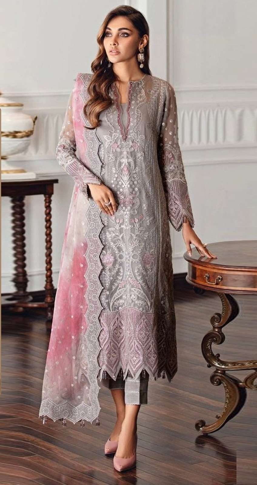 Mahnur Emaan Adeel Premium Collection Vol 5 Pakistani Suits Wholesale catalog