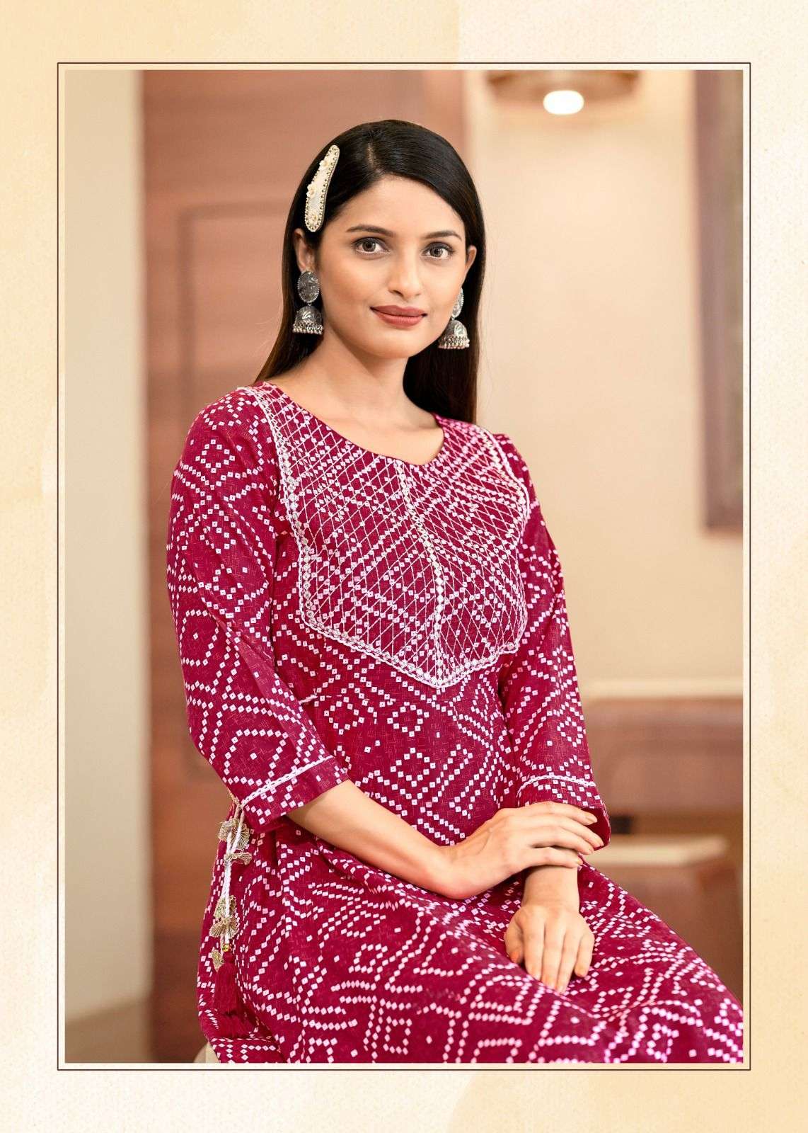 MALLIPOO-1 HEAVY RAYON GOLD KHADI PRINT Kurti Wholesale catalog