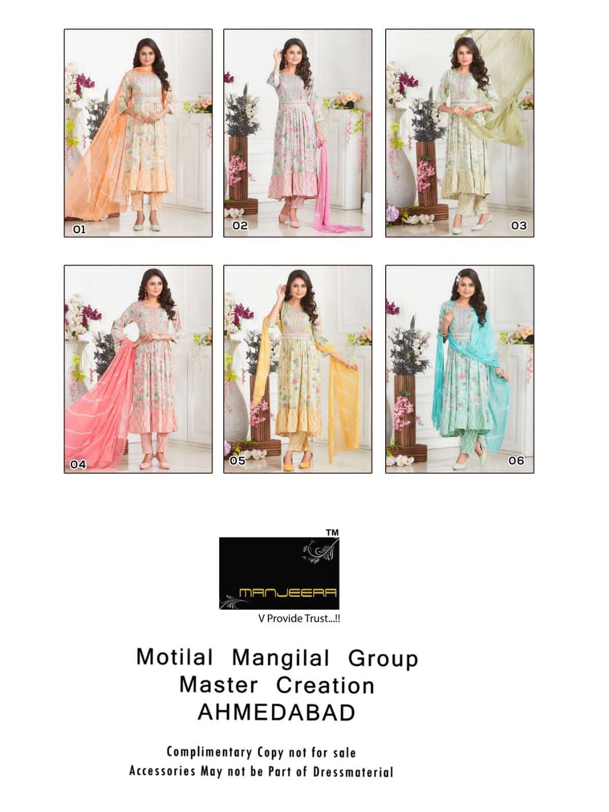 MANJEERA  BABES Capsule Print Kurti Wholesale catalog