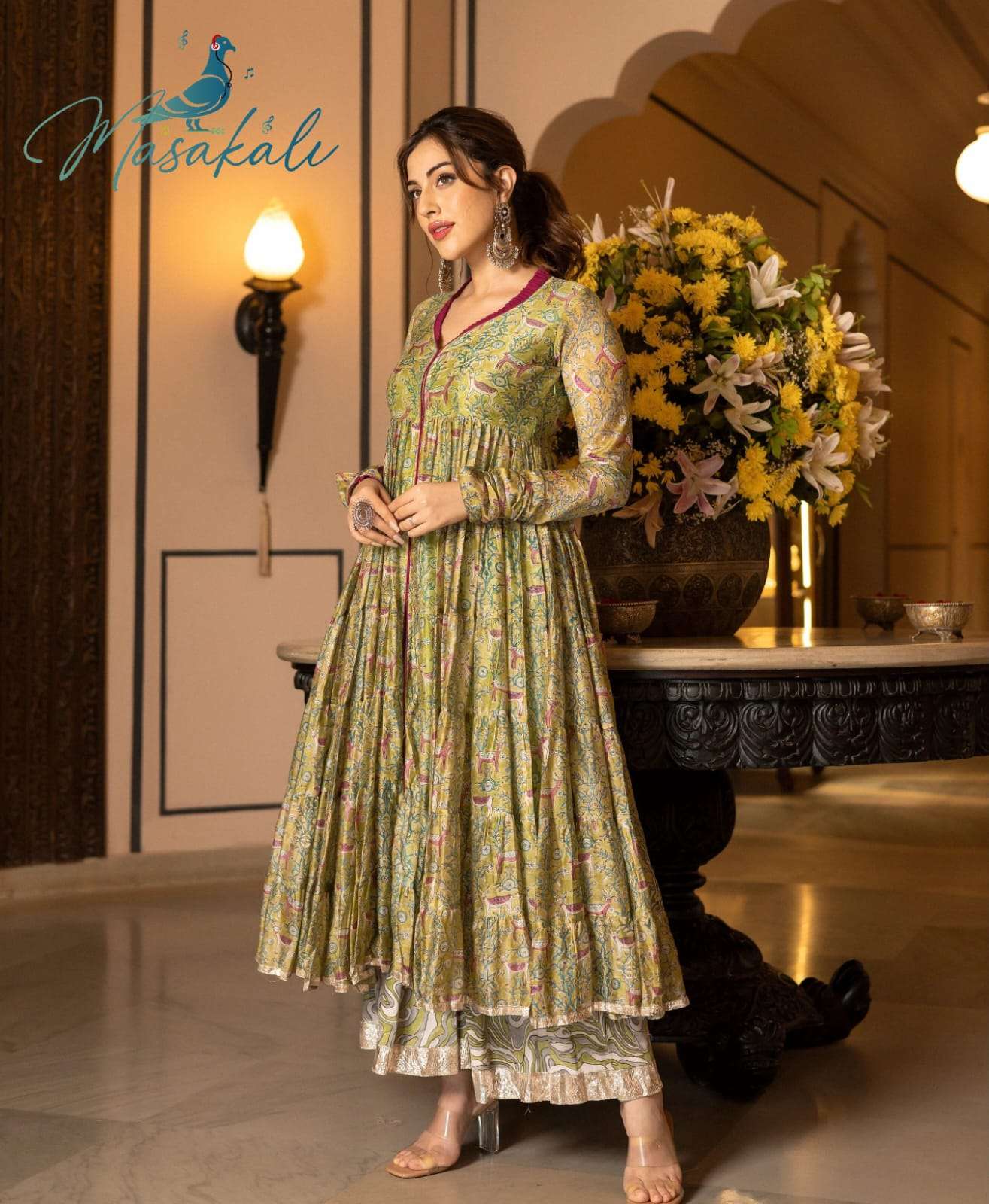 MASAKALI VOL 01  Gown Kurti Wholesale catalog