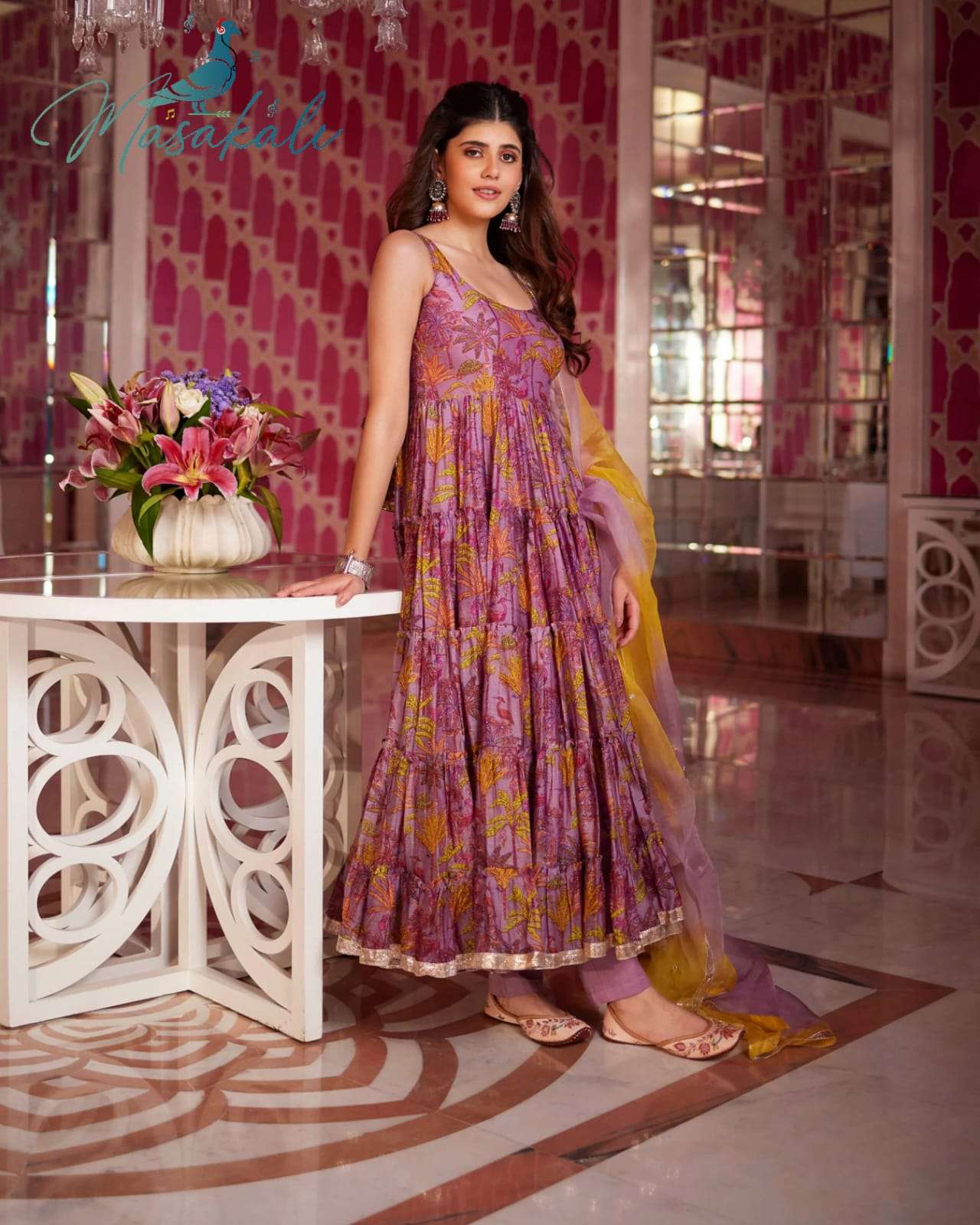 MASAKALI VOL 01  Gown Kurti Wholesale catalog