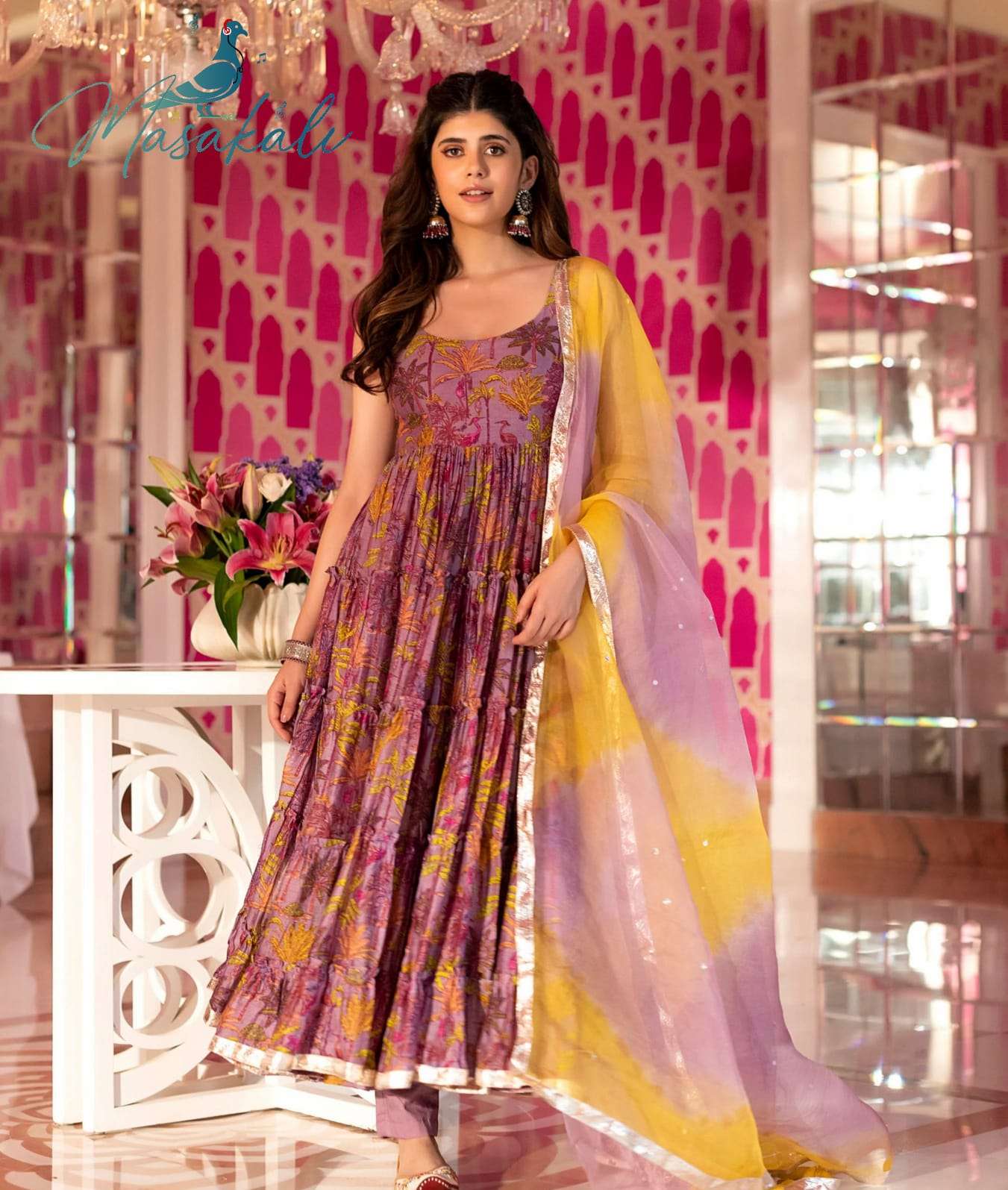 MASAKALI VOL 01  Gown Kurti Wholesale catalog