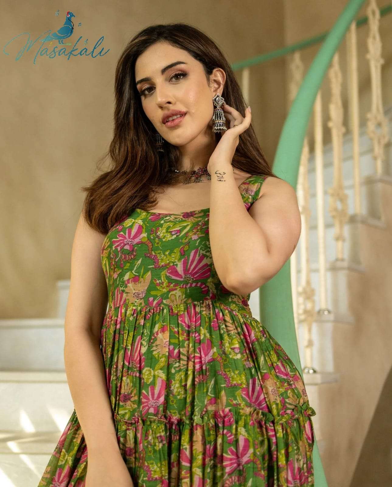MASAKALI VOL 01  Gown Kurti Wholesale catalog