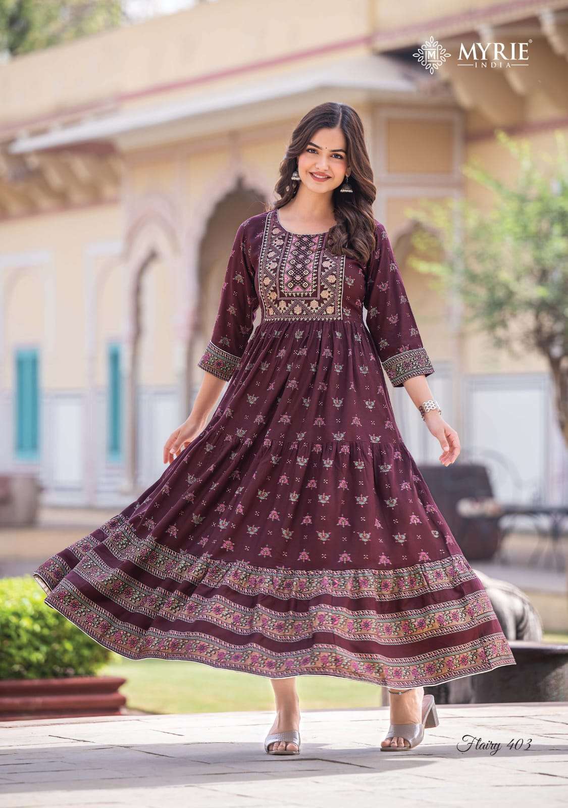 MAYRIE INDIA FLAIRY VOL 4 Kurti Wholesale catalog
