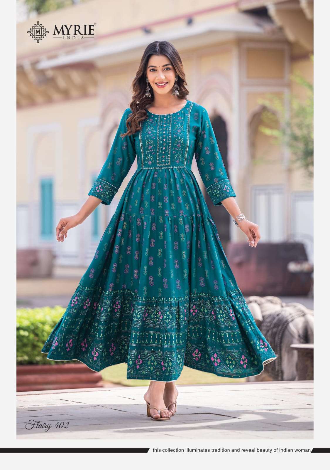 MAYRIE INDIA FLAIRY VOL 4 Kurti Wholesale catalog