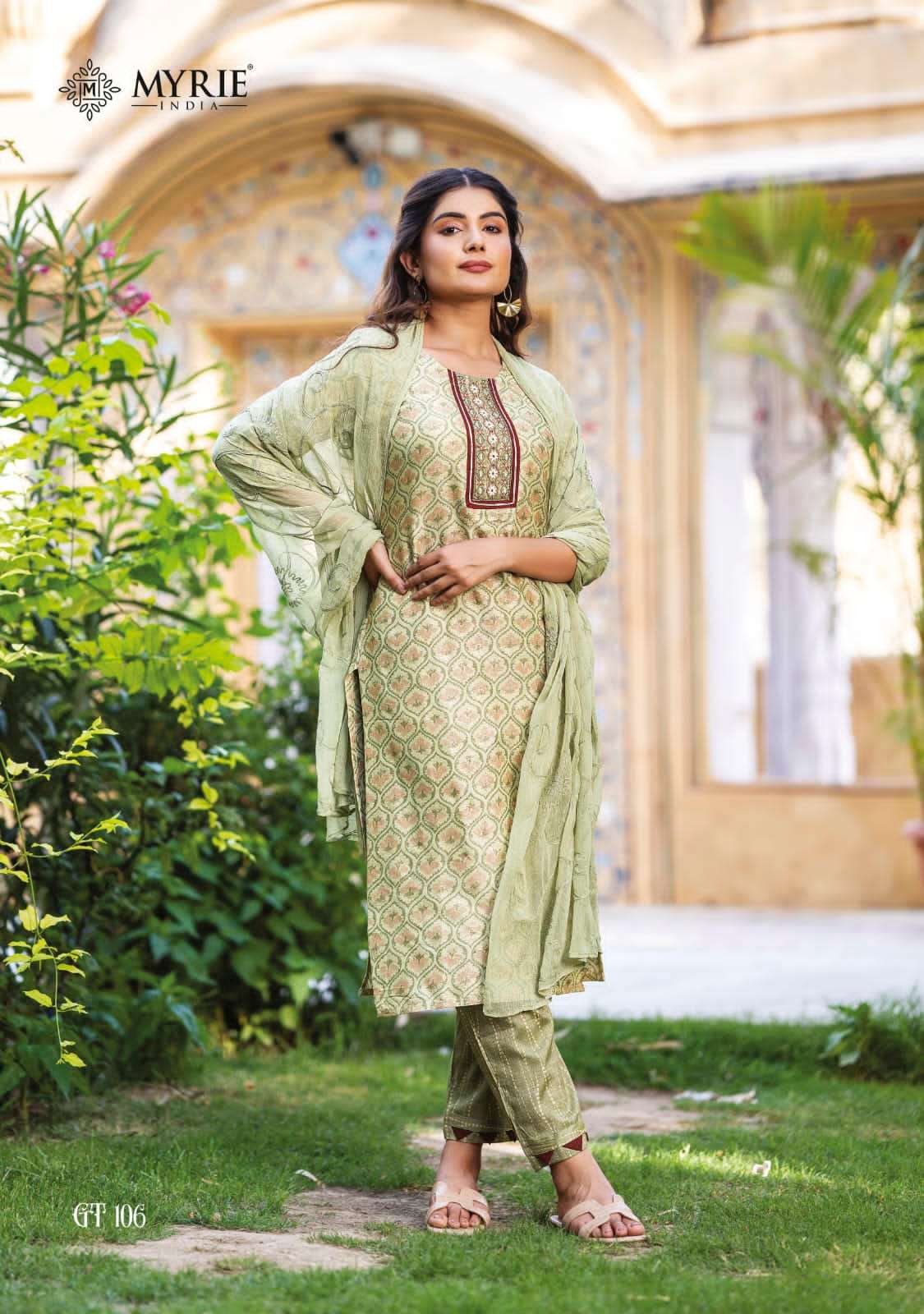 MAYRIE INDIA Golden Tree Capsule Print Kurti Wholesale catalog