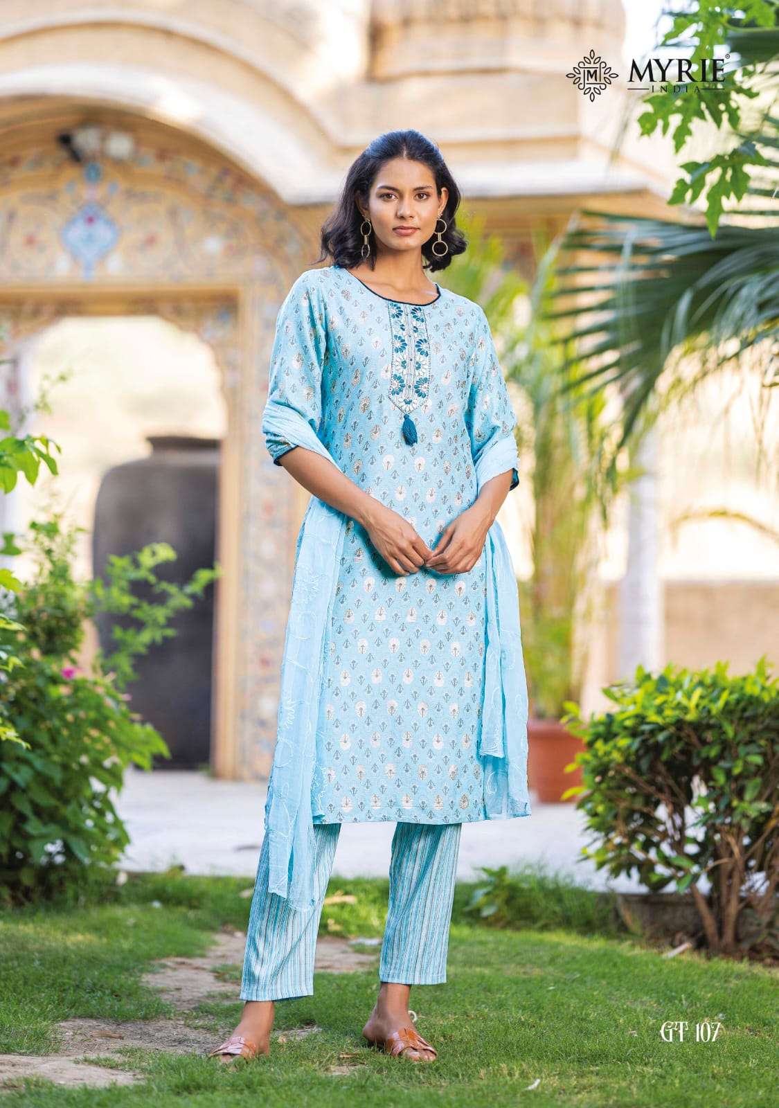 MAYRIE INDIA Golden Tree Capsule Print Kurti Wholesale catalog