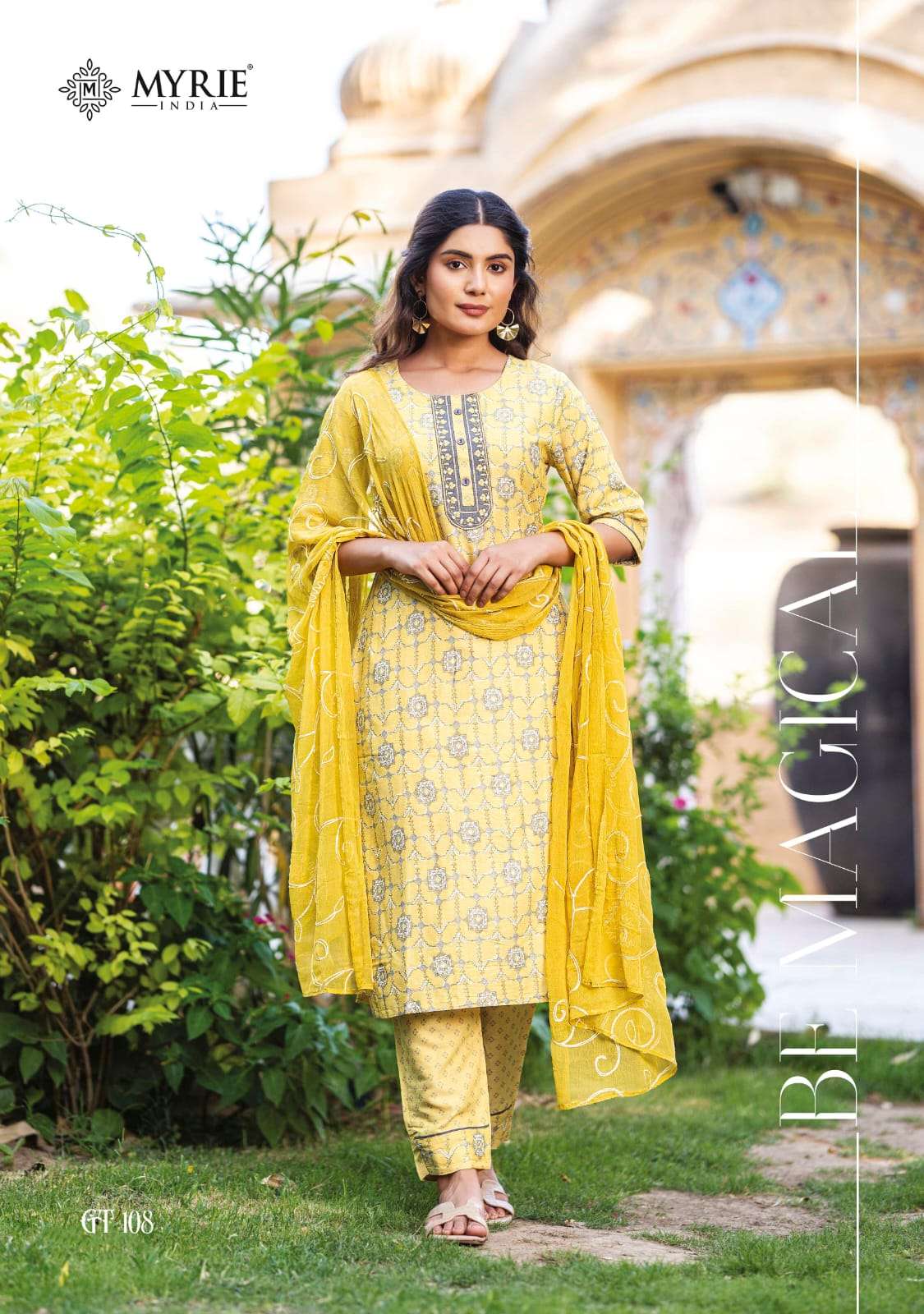 MAYRIE INDIA Golden Tree Capsule Print Kurti Wholesale catalog