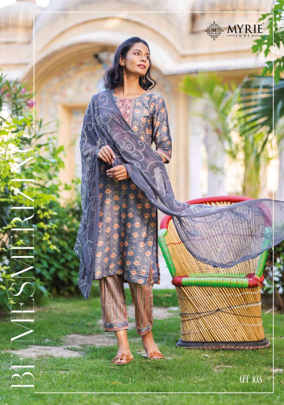 MAYRIE INDIA Golden Tree Capsule Print Kurti Wholesale catalog