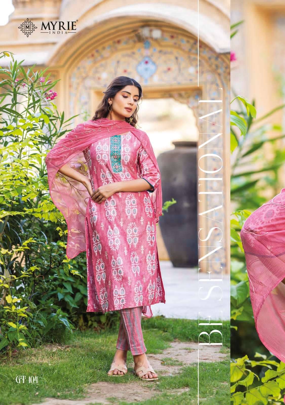 MAYRIE INDIA Golden Tree Capsule Print Kurti Wholesale catalog