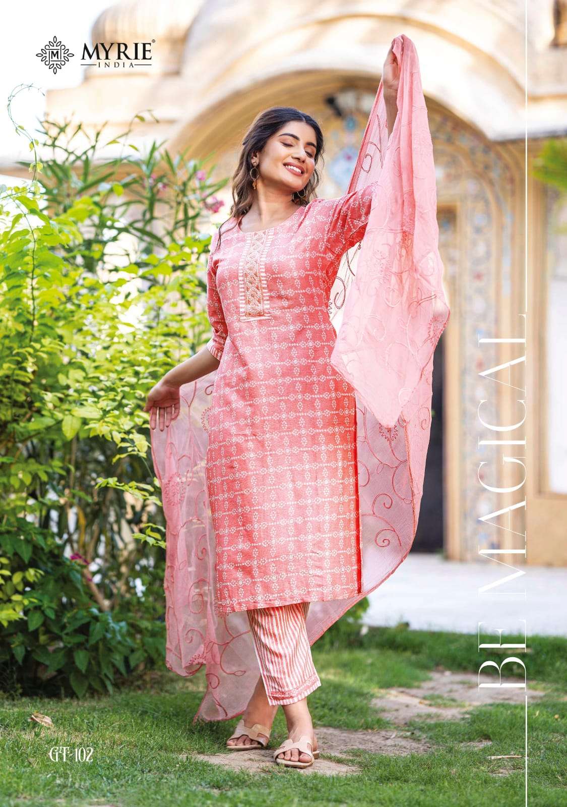 MAYRIE INDIA Golden Tree Capsule Print Kurti Wholesale catalog